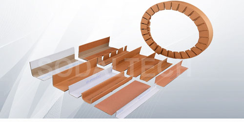 SODALTECH Cardboard Edge Protector, for Packaging Use, TRANSPORTING, Feature : Eco Friendly