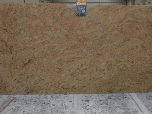 Polished Pallava Gold Granite Stone