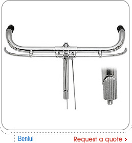 Metal Polished bicycle handle, Feature : Durable, Easy To Assemble, Fine Finished, Hard Structure