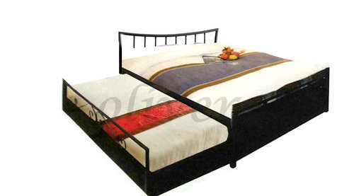 Oliver Black Storage Bed