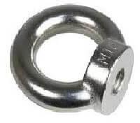 Steel Fastener Eye Nuts, Grade : A2, A4, 200 Series