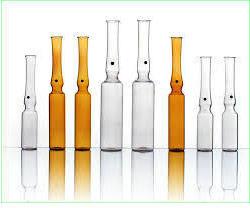 Glass Ampoule, Capacity : 1ml to 30ml