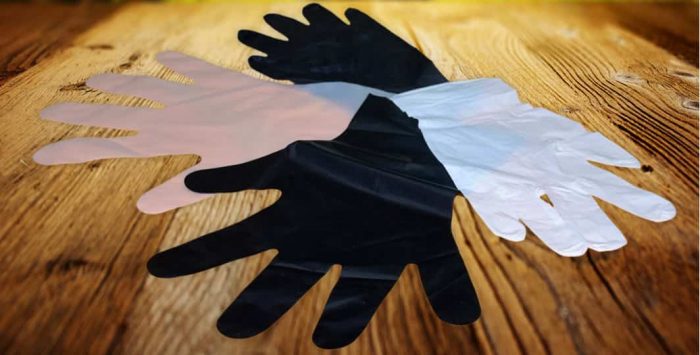 disposable gloves