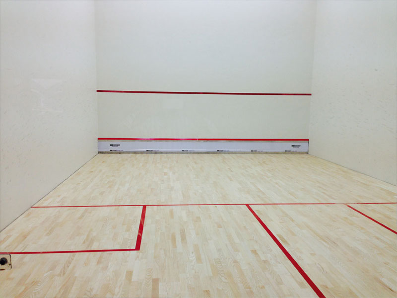 Wood Polished Plain squash court floorings, Size : 40x40inch, 45x45inch