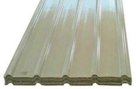 FRP Golden Roofing Sheets, Length : 10m-30m