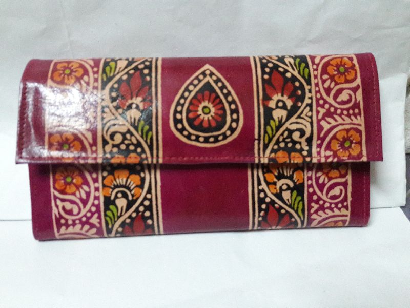 Batik print Shantiniketan bag