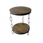 Chains end table