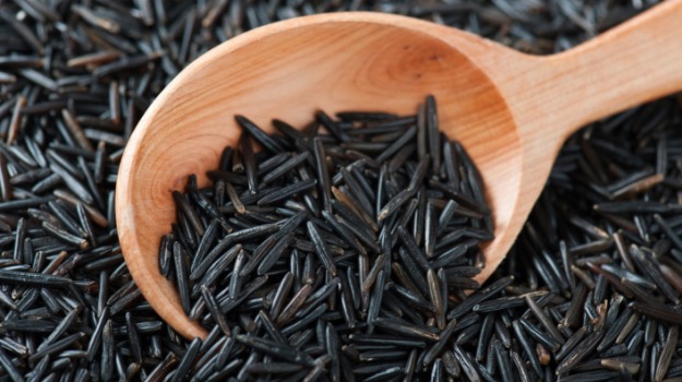 Organic black rice, for High in Protein