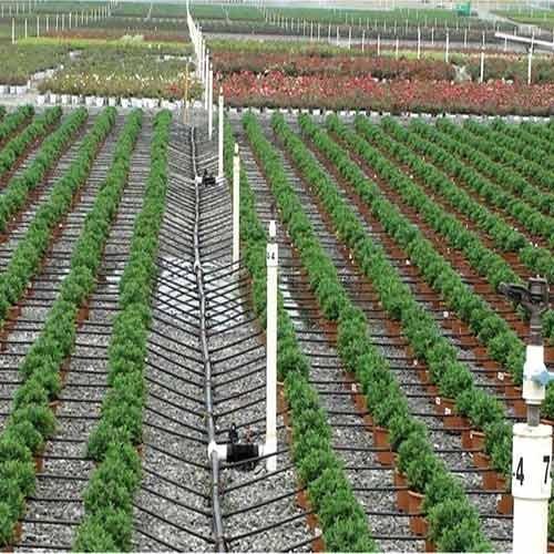 Plastic Drip Irrigation System, for Agriculture, Feature : Barrel Drippers, Flat Drippers
