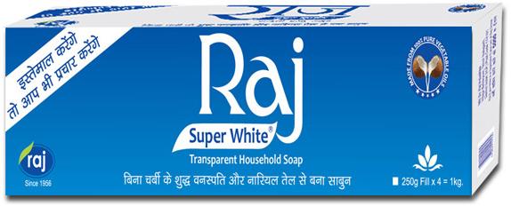 Raj Super White Soap