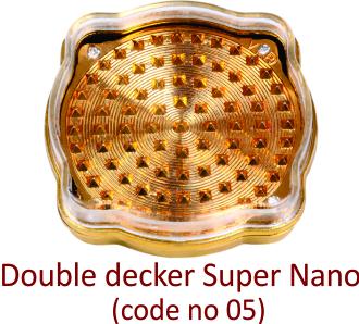 Double Decker Super Nano Yantra, Color : Golden