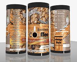 Exotisch Arabica Light Roast Coffee Beans, Packaging Size : 350 gm