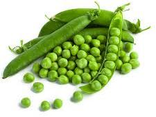 Organic Fresh Green Peas, for High in Protein
