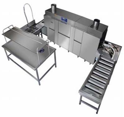 Rack conveyor dishwasher 1 set