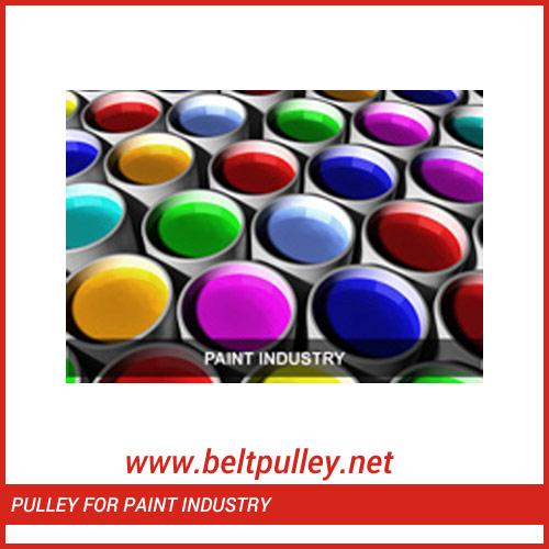 Pulley For Paint Industry