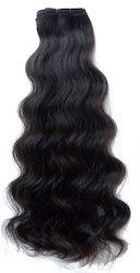 Double Drawn Weft Hair, for Personal, Parlour etc., Style : Straight