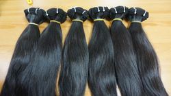 Machine weft hair, for Personal, Parlour etc., Style : Straight