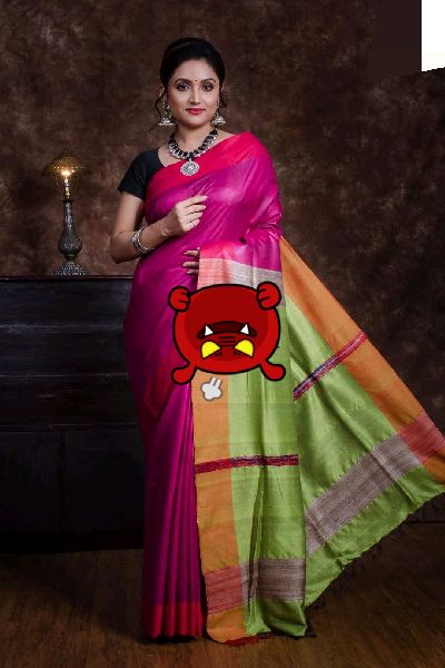 Tassar chocho desing saree