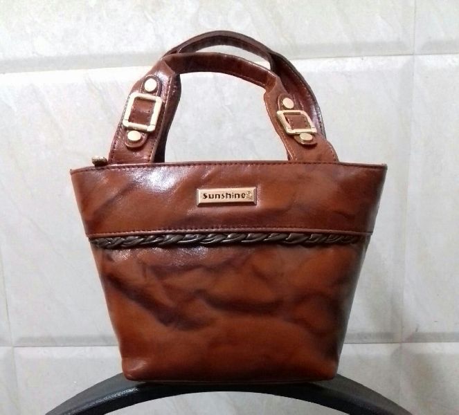Sunshine Bags Pure Leather Handbag - Anwa Corner (Dark Brown) : Amazon.in:  Shoes & Handbags