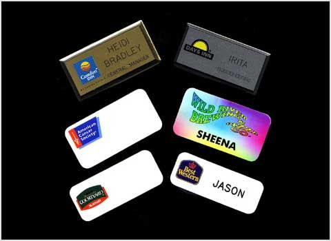 CUSTOM NAME BADGES