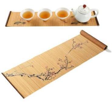 Bamboo tea mat