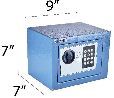 Secret-17 blue Electronic Safe Locker, Color : Blue/ yellow