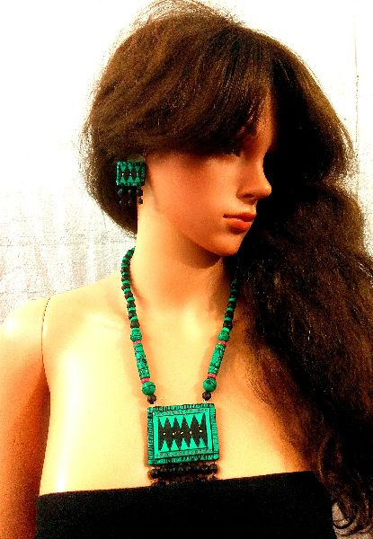 Bollywood fashion Terracotta Necklace