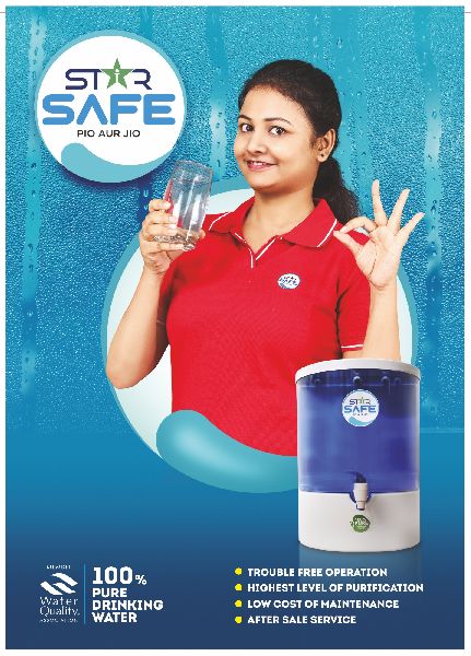 STAR SAFE WATER PURIFIERS, Capacity : 8-14 LTR