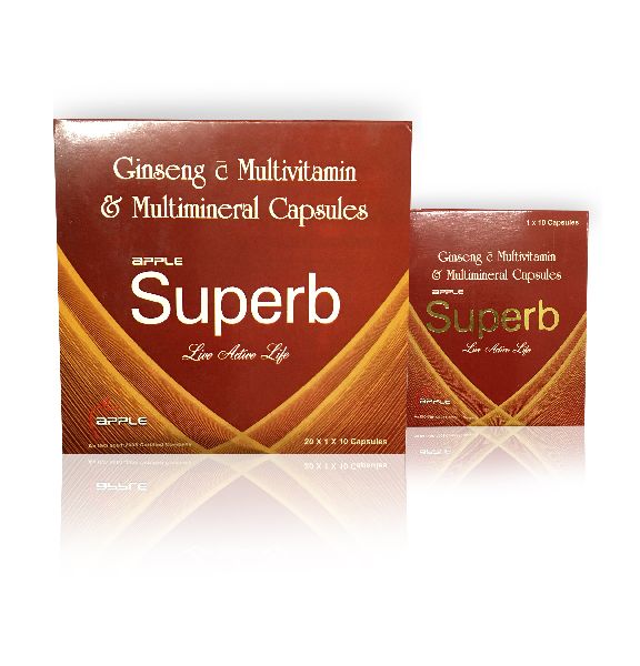 Herbal SUPERB Ginseng Multi minerals Capsules