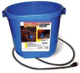 Heated Flat-Back Bucket