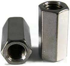 Carbon Steel COUPLING NUT, for Corrosion Resistant, Fastener, Length : 1-10mm, 10-20mm, 20-30mm, 30-40mm