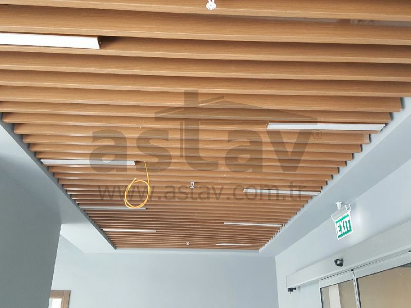 Asta Baffle Suspended Decorative Linear Ceilings