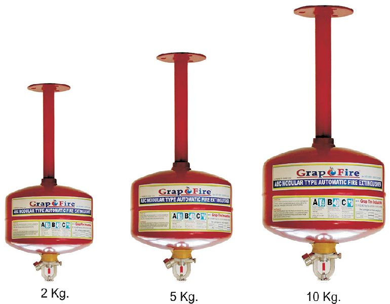 Automatic Modular Type Fire Extinguishers