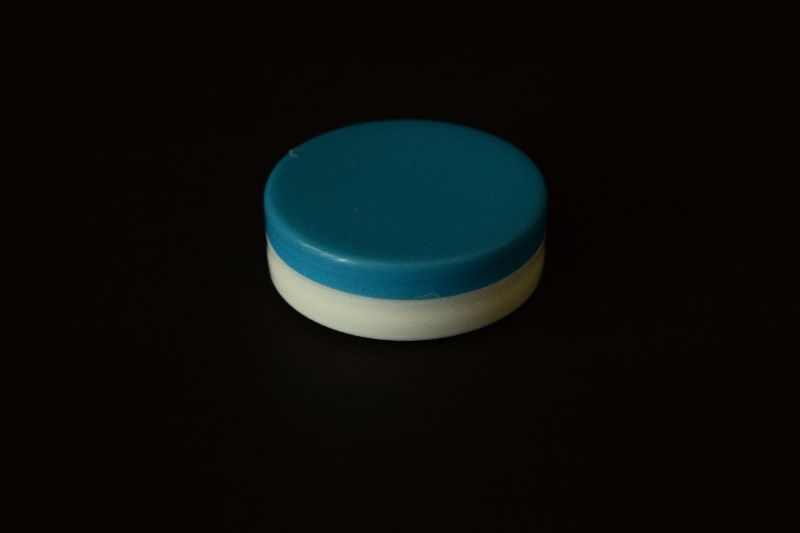 Round 25 GM Cold Cream Jar, Pattern : Plain