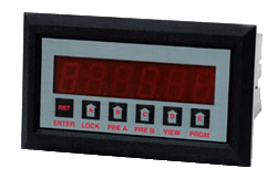 Panel Mounted Flow Totalizer