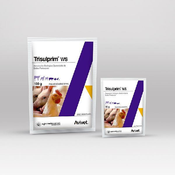 Trisulprim WS Sulfadiazine and Trimethoprim (Water Soluble Powder