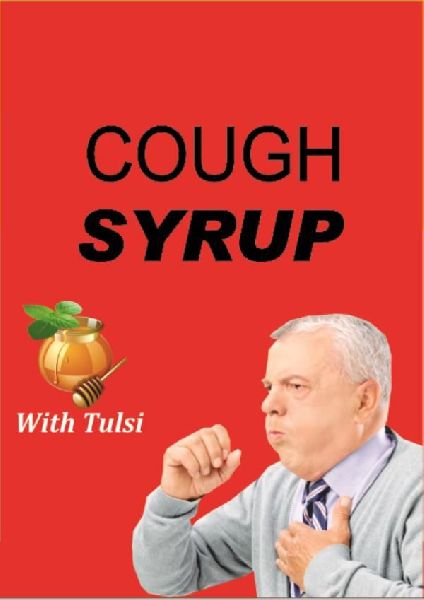 Ayurvedic Tulsi Cough Syrup, Bottle Size : 200 ml