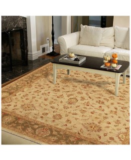 Classic Floral Wool Rug