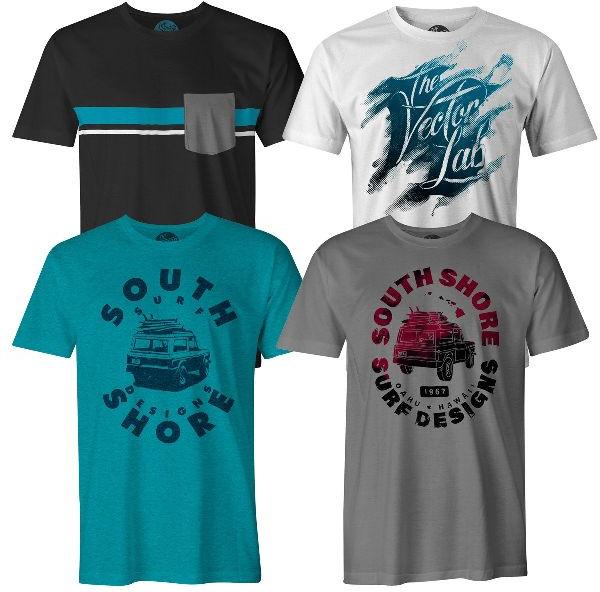 Mens Round Neck T-shirts