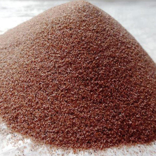 Abrasive Garnet Sand, for Water Filtration, Surface Cleaning, Form : Powder