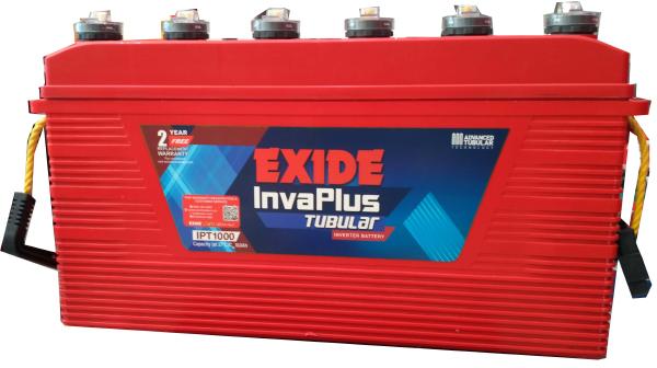 Exide Invaplus Tubular Battery, Capacity : 150Ah