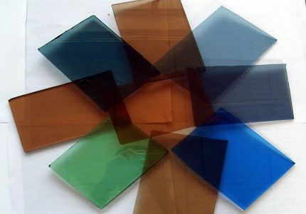 Tinted Float Glass, Color : Green