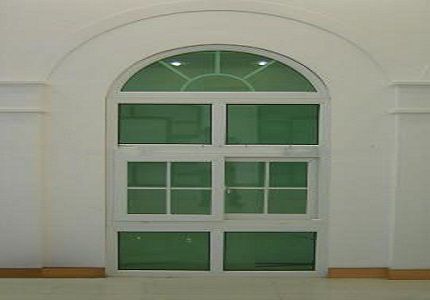 UPVC test door, Color : Green
