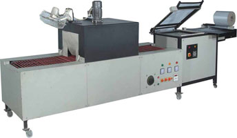 SEMI AUTOMATIC WEB SEALER WITH SHRINK TUNNEL