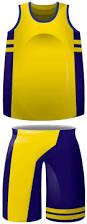 Basketball Jersey & Shorts, Pattern : Plain, Printed