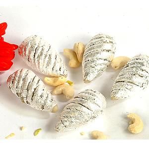 Kaju Shankh - Dry Fruit Sweets