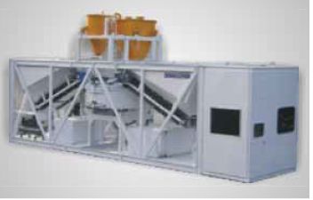 Semi Mobile Concrete Batching & Mixing Plant