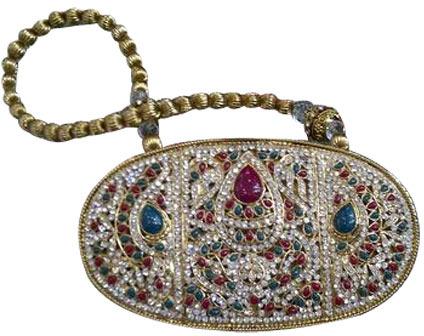 Silver & Gold Designer Handbag