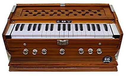 Hand Operated Polished Wood harmonium 7 stoper, for Musical Use, Feature : Durable, Eco Friendly, Great Sound