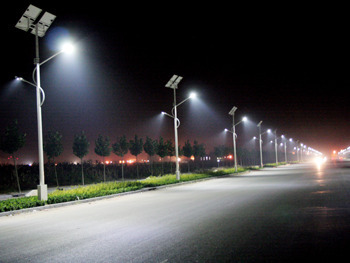 ABS Plastic Solar LED Street Light, for Domestic, Industrial, Certification : CE Certified